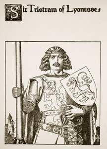 Sir Tristram van Lyonesse, illustratie uit 